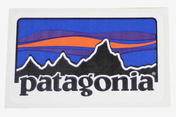 【期間限定ポイント5倍】訳あり パタゴニア 廃番 レトロロゴ ステッカー A フィッツロイ PATAGONIA RETRO LOGO FITZROY シール デカール 希少 ネコポス 同梱可 新品