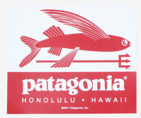 樂天商城 - 【マニア・コレクター】訳有り パタゴニア ステッカー ホノルル ハワイ トライデントフィッシュ 2011 Ver. PATAGONIA HONOLULU HAWAII アメリカ 店舗限定 魚 海外