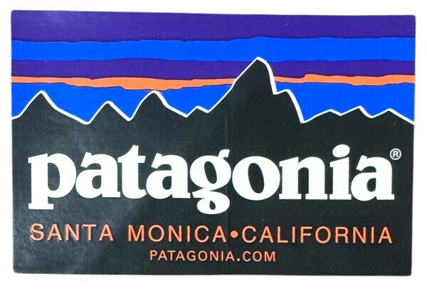 樂天商城 - 【マニア・コレクター】訳有 パタゴニア 旧 サンタモニカ カリフォルニア ステッカー 大丸 PATAGONIA SANTA MONICA STICKER フィッツロイ USA 海外 店舗 アメリカ
