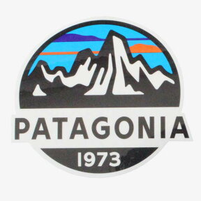 【期間限定ポイント3倍】パタゴニア フィッツロイ スコープ ステッカー Patagonia Fitz Roy Scope STICKER 光沢 シール デカール 丸 円 稀少 ネコポス 同梱可 新品