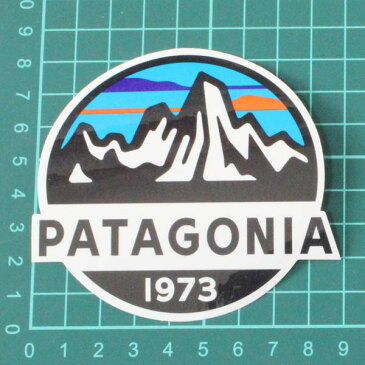 パタゴニア フィッツロイ スコープ ステッカー Patagonia Fitz Roy Scope STICKER 光沢 シール デカール 丸 円 稀少 ネコポス 同梱可 新品