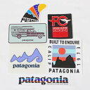 訳あり パタゴニア ステッカー 6種セット PATAGONIA STICKERS SET FCD トラック サーフィン UP&OUT スケッグセット シール カ...