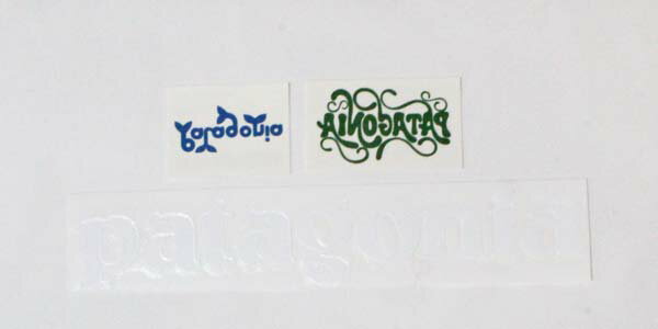 【期間限定ポイント5倍】訳あり パタゴニア ステッカー 転写 3種セット PATAGONIA STICKERS SET LOGO ロゴ タトゥ TATOO シール ネコポス 鯨 くじら 新品