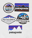 【期間限定ポイント10倍】訳あり パタゴニア ステッカー 5種セット PATAGONIA STICKERS SET スコープ ショップ リベットロゴ フィッツロ...