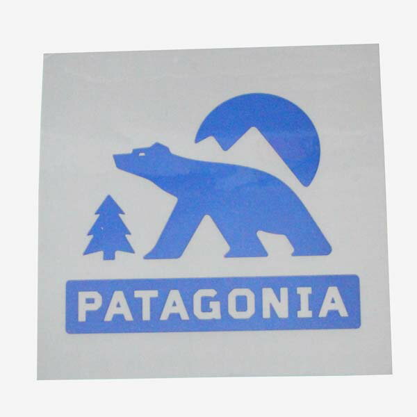 訳有 非売品 希少 パタゴニア ステッカー ベア ＆ ムーン PATAGONIA BEAR MOON STICKER キャンペーン ..