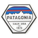 【期間限定ポイント10倍】訳あり パタゴニア ステッカー フィッツロイ ヘックス PATAGONIA FITZROY HEX STICKER 山 CLIF USA 1973 シール デカール ネコポス 新品