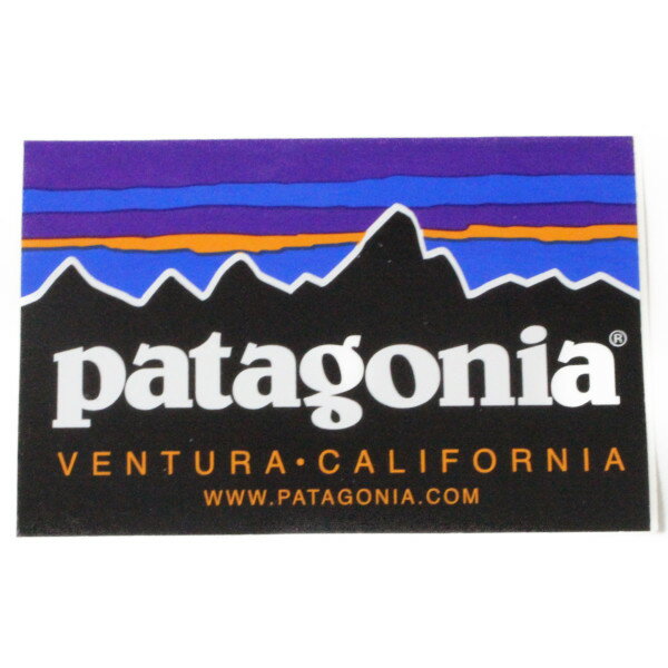 【マニア・コレクター】訳有 廃番 旧 パタゴニア ステッカー ベンチュラ カリフォルニア 橙 PATAGONIA VENTURA WWW 本店 アメリカ 海外 店舗 フィッツロイ シール