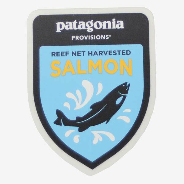 【期間限定ポイント5倍】訳あり パタゴニア プロビジョンズ キャンペーン ステッカー 鮭 Patagonia PROVISIONS SALMON シール サーモン 非売品 魚 ネコポス 新品