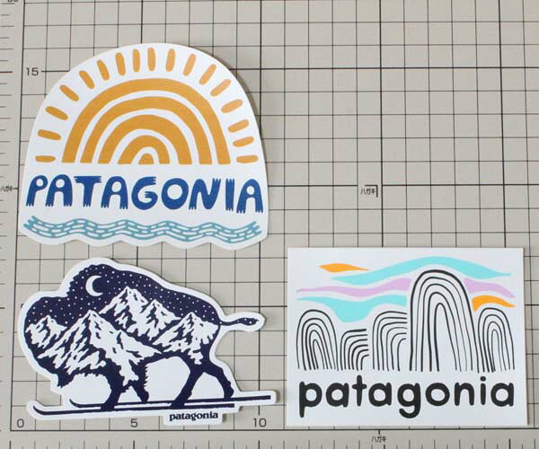 【期間限定ポイント10倍】訳あり パタゴニア ステッカー 3種セット PATAGONIA フィ...