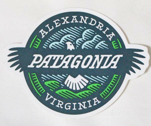 【マニア・コレクター】パタゴニア ステッカー アレクサンドリア バージニア スペシャル PATAGONIA ALE..