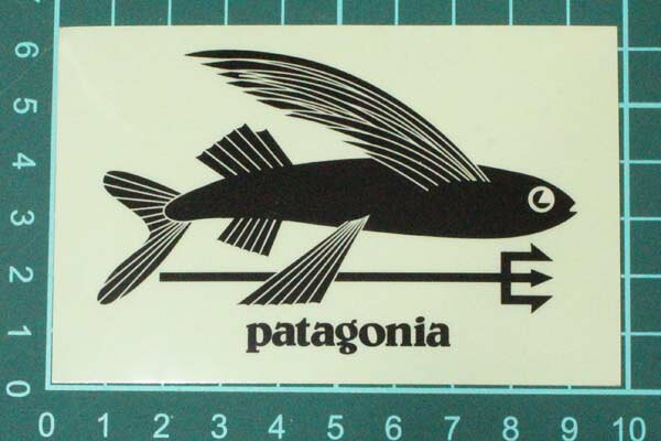 訳あり パタゴニア トライデントフィッシュ キャンペーン ステッカー Patagonia SU...