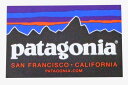 訳あり パタゴニア ステッカー 旧 サンフランシスコ フィッツロイ PATAGONIA SAN FRANCISCO CA 州 シール アメリカ 店舗限定 USA 海外 デコ