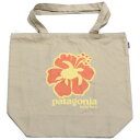 パタゴニア　マザーズバッグ パタゴニア ハイビスカス タートル キャンバス バッグ ハレイワ 2015 PATAGONIA BAG HALEIWA HAWAII 亀 花 ハワイ 限定 海外 エコ トート