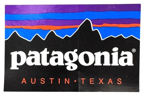 樂天商城 - 【マニア・コレクター】訳有 パタゴニア ステッカー オースティン テキサス 一列 PATAGONIA AUSTIN TEXAS STICKER 海外 店舗 限定 アメリカ フィッツロイ シール