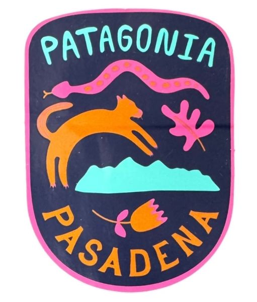 樂天商城 - 【マニア・コレクター】パタゴニア ステッカー パサデナ カリフォルニア スペシャル PATAGONIA PASADENA CALIFORNIA 海外 ご当地 アメリカ USA 州 STICKER シール