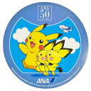 訳あり 全日空 50周年 ステッカー ANA 50TH ANNIVERSARY STICKER POKEMON ポケットモンスター ポケモン ピカチュウ ピチュー 航空機 シール