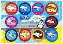 【期間限定ポイント10倍】訳有 新潟空港 オリジナル ステッカー シート NIIGATA AIRPORT STICKER J-AIR ANA IBEX FDA ...