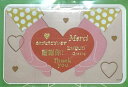 国内発送 台湾 悠遊カード THANK YOU スーパーカード ハート 謝謝你 ありがとう MRT IC 電車 バス 旅行 地下鉄 Ubike 自転車 SUPER CARD