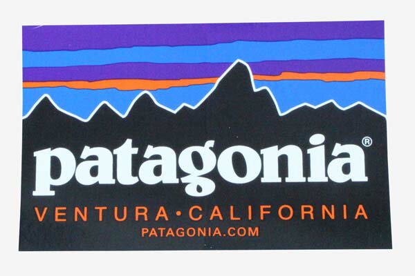 訳あり パタゴニア ステッカー ベンチュラ カリフォルニア PATAGONIA VENTURA CA 本店 ご当地 フィッツロイ シール ネコポス 同梱可