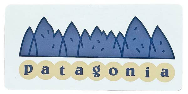 Rakuten - 【期間限定ポイント10倍】【マニア・コレクター】パタゴニア ステッカー フィッツロイ ワイルド 山 PATAGONIA FITZROY WILD STICKER 海外 アメリカ シール デカール カスタム デコ 紙製