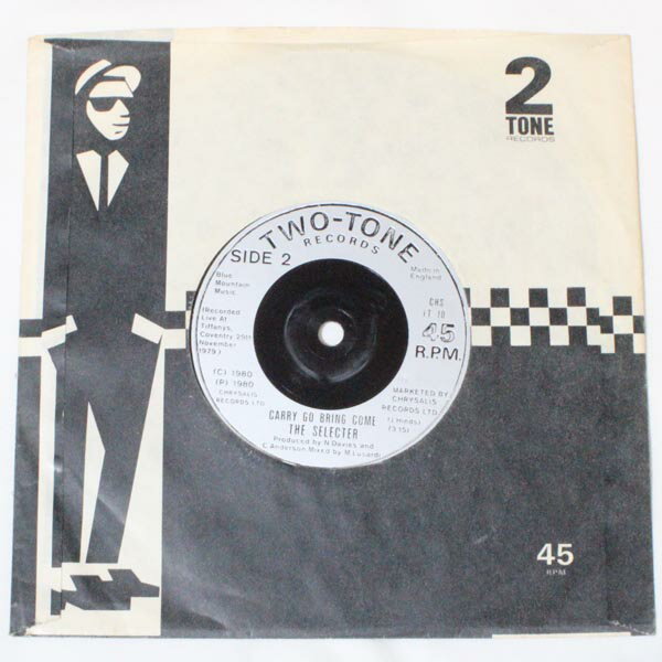 ザ セレクター CARRY GO BRING COME / MISSING WORDS THE SELECTER 7インチ レコード 2TONE スカ 2トーン SKA ネオスカ ツートーン UK NEO