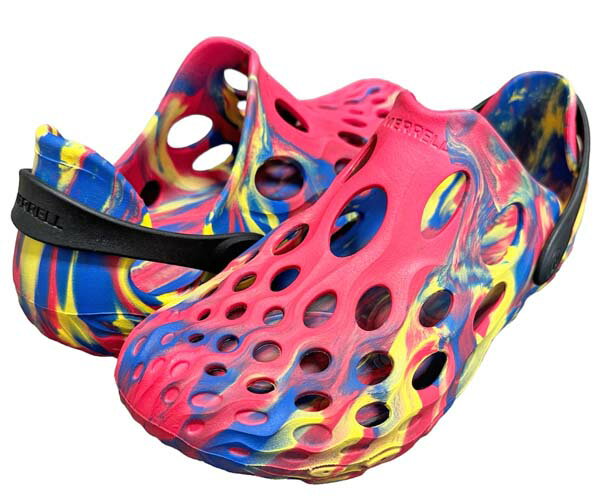 �ڴ��ָ���ݥ����10�ܡۥ��� �ϥ��ɥ� ��å� J003855 �쥤��ܡ� MERRELL HYDRO MOC RAINBOW ���쥤���� �� �� ����å�...