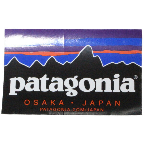 【期間限定ポイント5倍】訳あり パタゴニア ステッカー 大阪 ジャパン PATAGONIA OSAKA JAPAN 関西 日本 店 店舗 ご当地 フィッツロイ シール デカール 新品