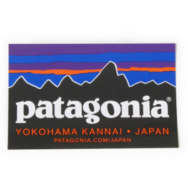 【期間限定ポイント10倍】訳あり パタゴニア ステッカー 横浜 関内 PATAGONIA KANNAI JAPAN 店 店舗 YOKOHAMA ご当地 フィッツロイ シール デカール 新品 ネコポス