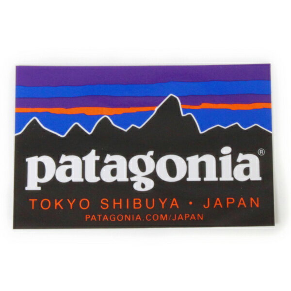 楽天エムズカンパニー訳有 パタゴニア 東京 渋谷 ジャパン ステッカー 旧 紙製 PATAGONIA TOKYO SHIBUYA JAPAN フィッツロイ トーキョー 日本 ご当地 シール