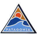 【期間限定ポイント10倍】訳あり パタゴニア ステッカー ローリングスルー PATAGONIA ROLLING THRU STICKER 波 三角 ウェーブ サ...