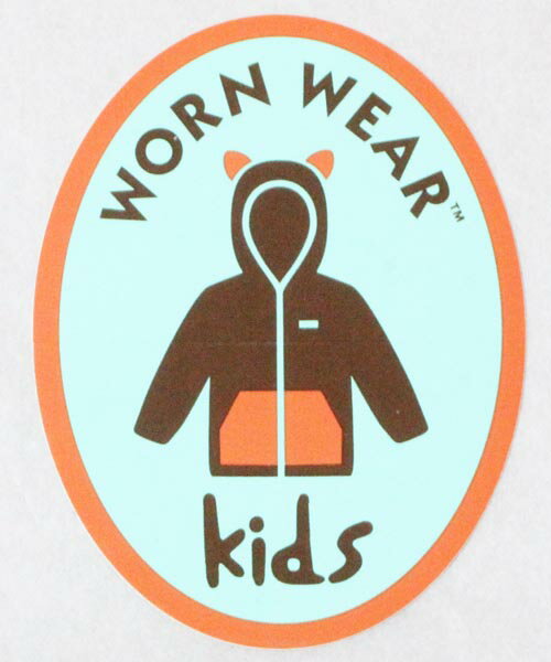 Rakuten - 【マニア・コレクター】パタゴニア ウォーン ウェア キャンペーン ステッカー キッズ 2023 海外 Ver Patagonia WORN WEAR KIDS シール コレクション 修理 FIX 新品