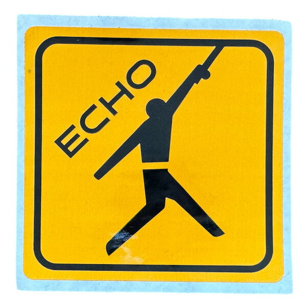 樂天商城 - 訳有 エコー キャスティング ロゴ ステッカー ECHO LOGO STICKER 枠無し フライ フィッシング FLY ロッド リール トラウト 釣 魚 シール