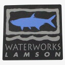 【期間限定ポイント3倍】ウォーターワークス ラムソン ターポン ステッカー 艶消し WATERWORKS LAMSON TARPON シール 同梱可 アメリカ フライフィッシング 新品