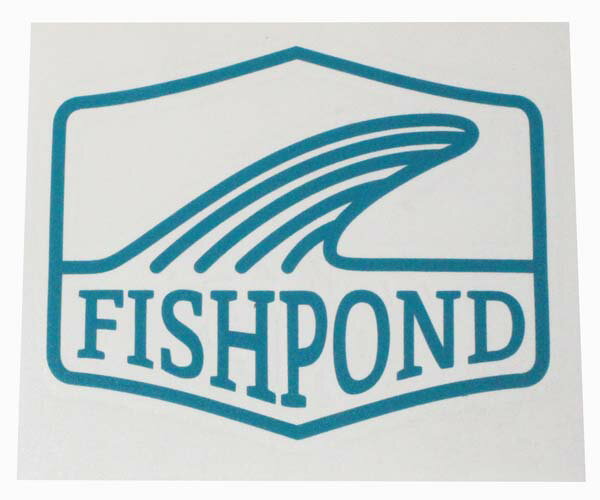 【期間限定ポイント10倍】フィッシュポンド カッティングステッカー ソルティフィン FISHPOND STICKER SALTY FIN 転写 丸 釣り 魚 フライ シール ネコポス 新品