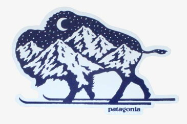 パタゴニア ノルディック バイソン ステッカー Patagonia NORDIC BISON STICKER 牛 スキー シール デカール メール便 同梱可 新品