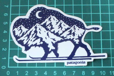 パタゴニア ノルディック バイソン ステッカー Patagonia NORDIC BISON STICKER 牛 スキー シール デカール メール便 同梱可 新品