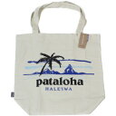 パタゴニア　マザーズバッグ 希少 パタゴニア キャンバス バッグ ハレイワ ハワイ SP20 PATAGONIA LEANING PALM MARKET TOTE BAG HAWAII PATALOHA パタロハ エコ トート