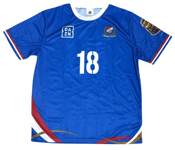 樂天商城 - 横浜Fマリノス 2018 金J ユニフォーム YOKOHAMA F MARINOS 応援シャツ Jリーグ サッカー サポーター グッズ マリサポ フリーサイズ 新品