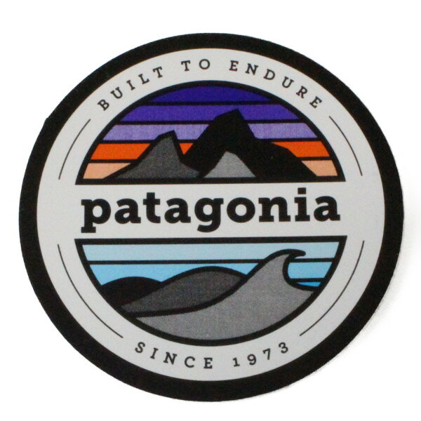 樂天商城 - 訳有 パタゴニア 廃番 リベットロゴ ステッカー フィッツロイ PATAGONIA RIVET LOGO STICKER FITZROY シール 丸 円 コレクション デコ 新品
