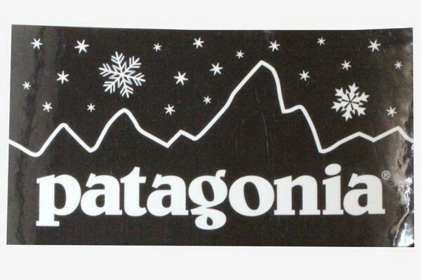 Rakuten - 訳あり 希少 非売品 パタゴニア ステッカー フィッツロイ雪の結晶 PATAGONIA STICKER FITZROY スノー デコ コレクション シール カスタム