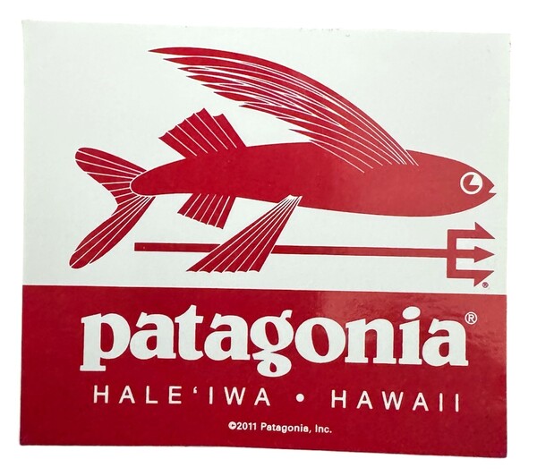 樂天商城 - 【マニア・コレクター】パタゴニア ステッカー ハレイワ ハワイ トライデントフィッシュ 2011 Ver. PATAGONIA HALEIWA HAWAII STICKER アメリカ 店舗限定 魚 海外