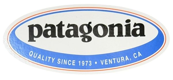 樂天商城 - パタゴニア オーバル ロゴ ステッカー PATAGONIA '95 Oval Logo STICKER 光沢 1973 VENTURA シール サーフ サーフィン コレクション 新品