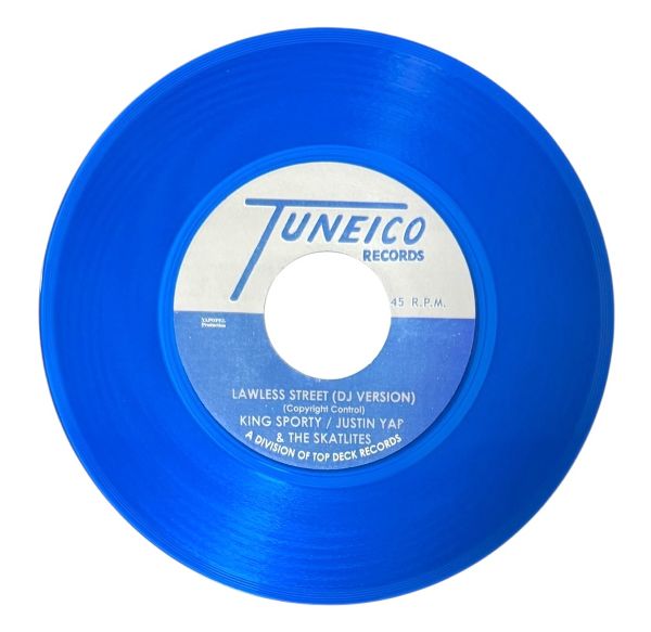 【期間限定ポイント10倍】KING SPORTY JUSTIN YOP & SKATALITES LAWLESS STREET DJ VERSION 7インチ カ..
