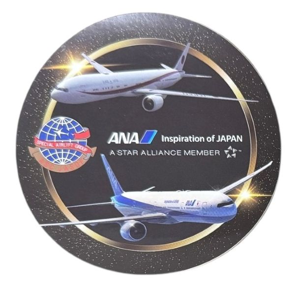 訳有 ANA 特別航空輸送隊 政府専用機 ステッカー SPECIAL AIRLIFT GROUP ASC JASDF STICKER 航空機 CTSAP シール コラボ 飛行機 航空祭