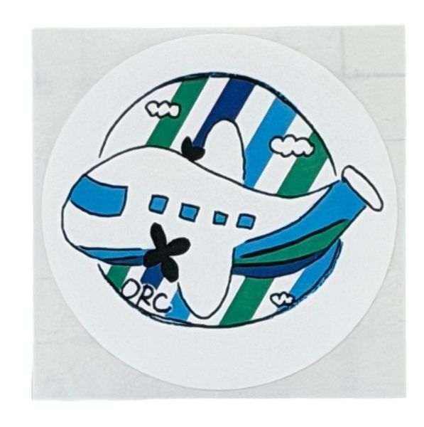 樂天商城 - オリエンタルエアブリッジ ステッカー ORC STICKER ORIENTAL AIR BRIDGE 空港 飛行機 航空機 エアライン JAPAN シール コレクション 新品