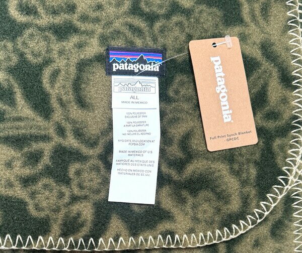 �ڴ��ָ���ݥ����10�ܡۡڥޥ˥������쥯�����ۥǥåɥ��ȥå� �ѥ����˥� �ե�ץ��� ������� �֥�󥱥å� 11967 AST PATAGONIA BLANKET ���� ���� ��Ƚ �ե꡼�� �ե� ���꡼��