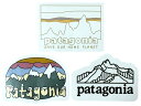 【期間限定ポイント10倍】訳有 パタゴニア ステッカー 光沢 3種セット PATAGONIA STICKERS SET フィッツロイ フラーリーズ 73 スカイ...