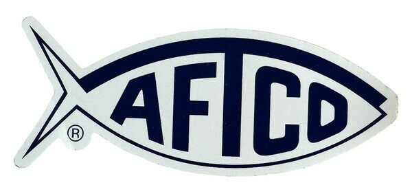 訳有 アフコ ロゴ ステッカー AFTCO American Fishing Tackle Company STICKER シール アメリカン フィッシング タックル FISHING 魚 釣