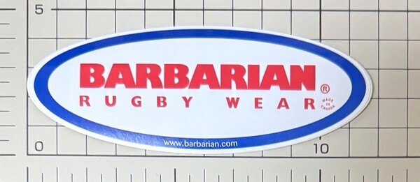 希少 バーバリアン ステッカー BARBARIAN RUGBY WEAR STICKER オーバル ラグビー ウェア ラガーシャ auc-mskamp-10006645 エムズカンパニー サンプル画像2