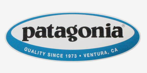   ѥ˥ Х ƥå ̵ PATAGONIA OVAL STICKER SINCE 1973 VENTURA CA   ʱ ͥݥ 